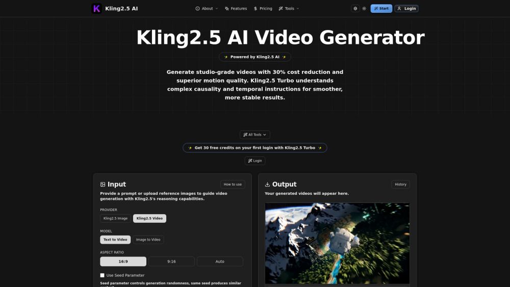 Kling 2.5 AI