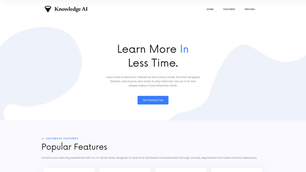 Knowledge AI