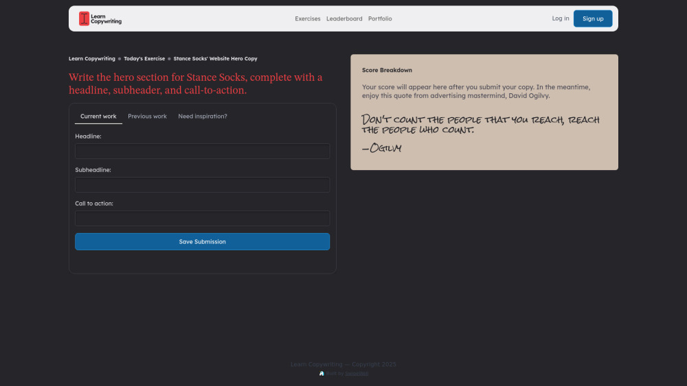 Learn Copywriting