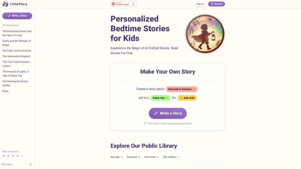 LittleStory & neural.love