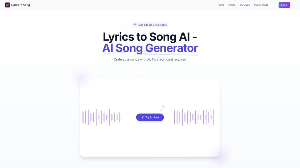 LyricsToSongAI