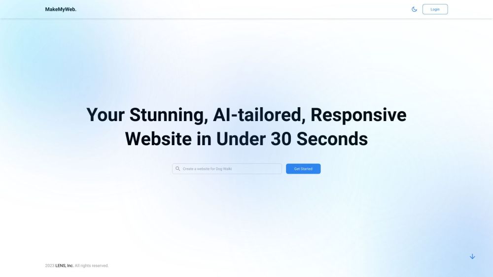 MakeMyWeb.ai