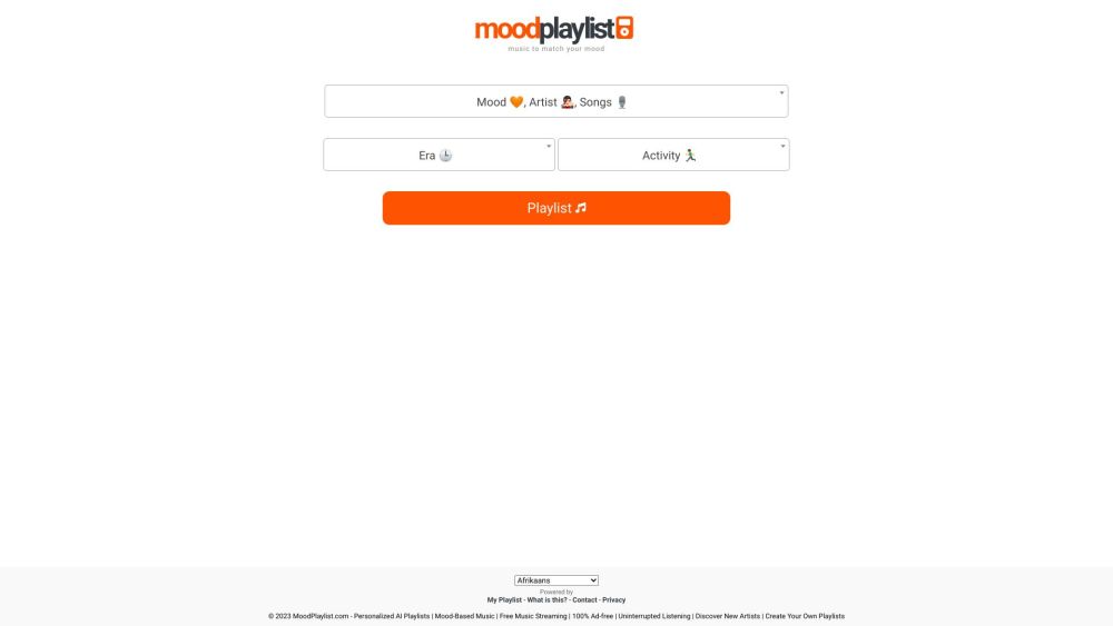 MoodPlaylist.com