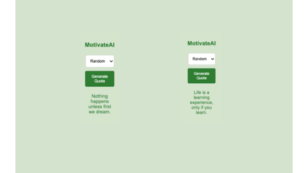 MotivateAI - Chrome Extension
