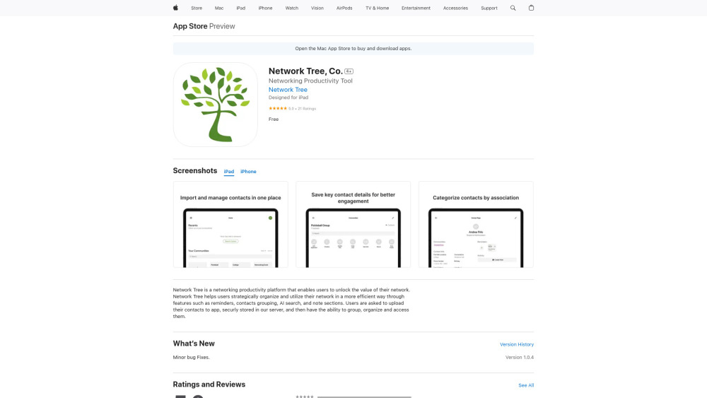 Network Tree