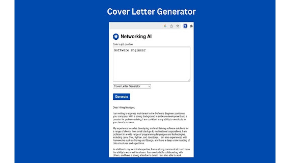 Networking AI - Chrome Extension