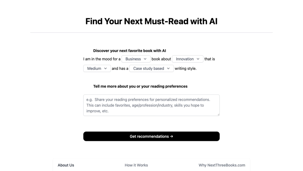 NextThreeBooks.com