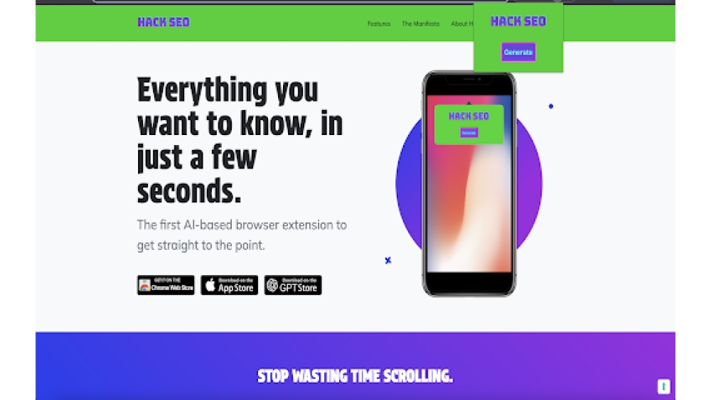 Nonsense Translator AI - Chrome Extension