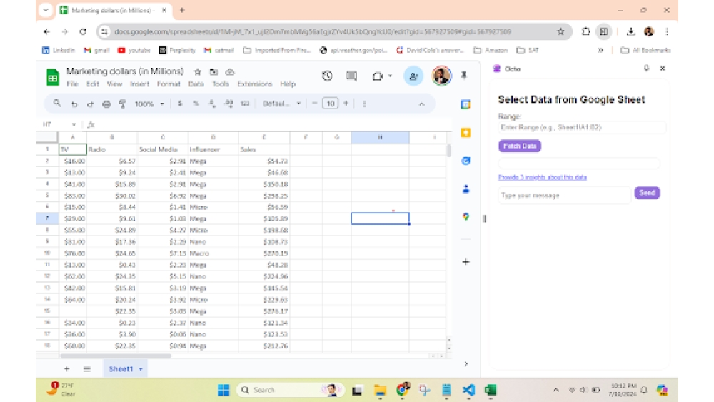 Octo - Chrome Extension