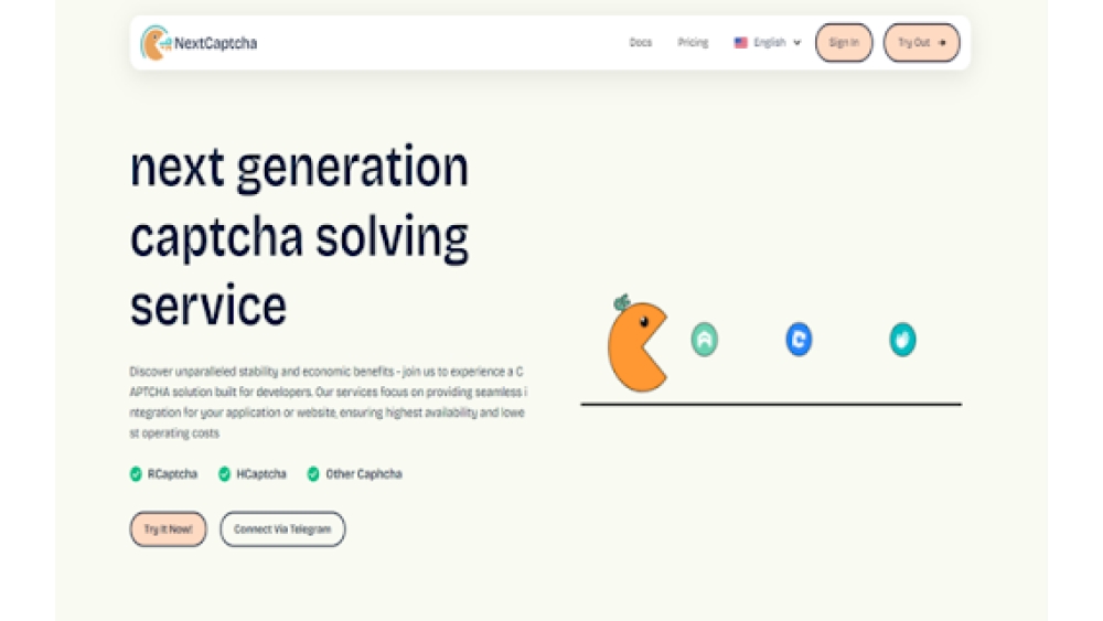 Online service for automated captcha solving - Chrome Extension
