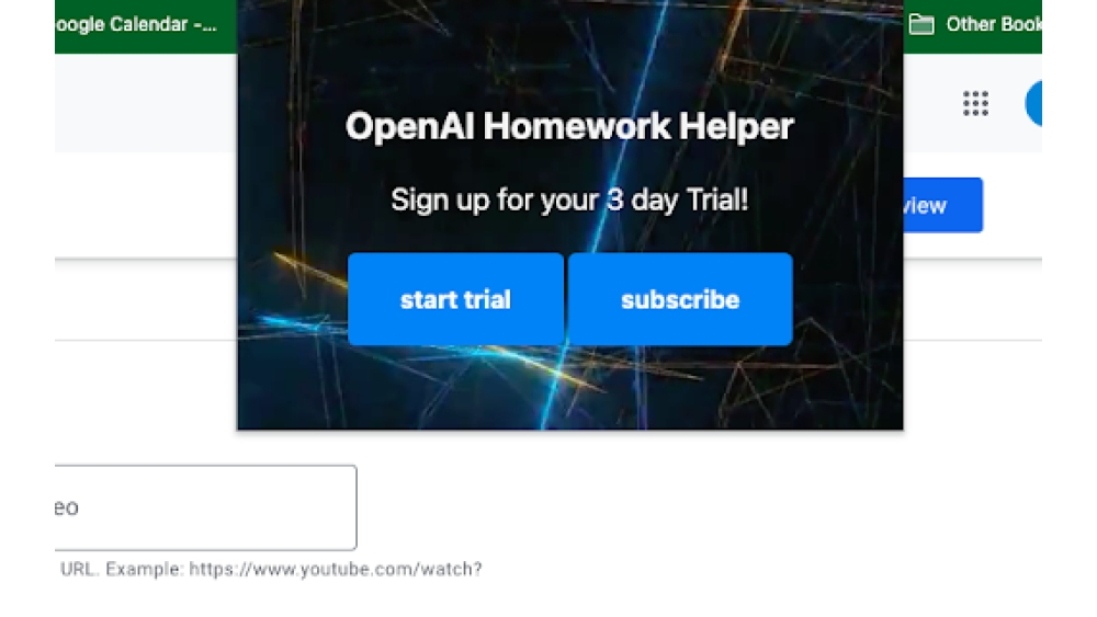 OpenAI Study Buddy - Chrome Extension