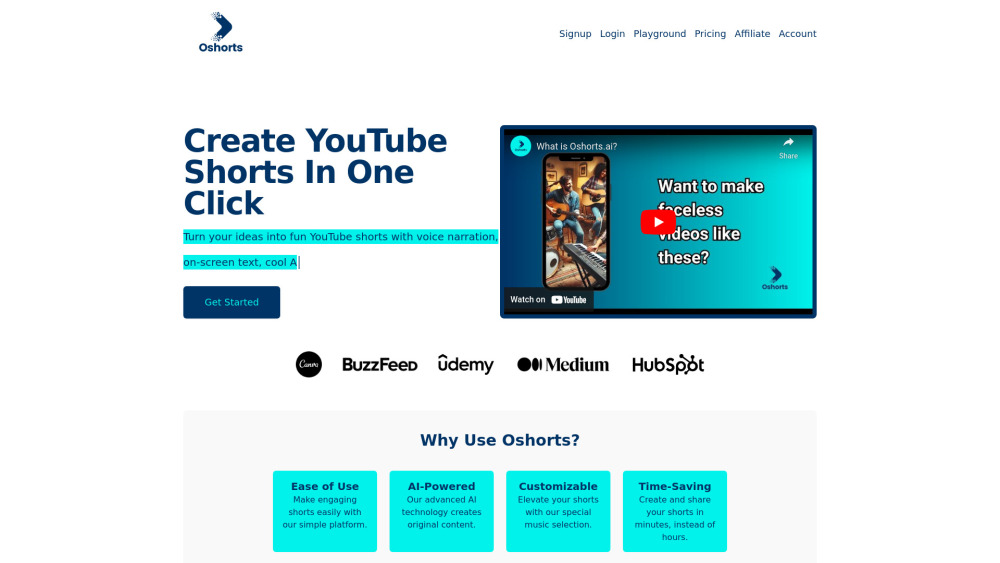 Oshorts.ai