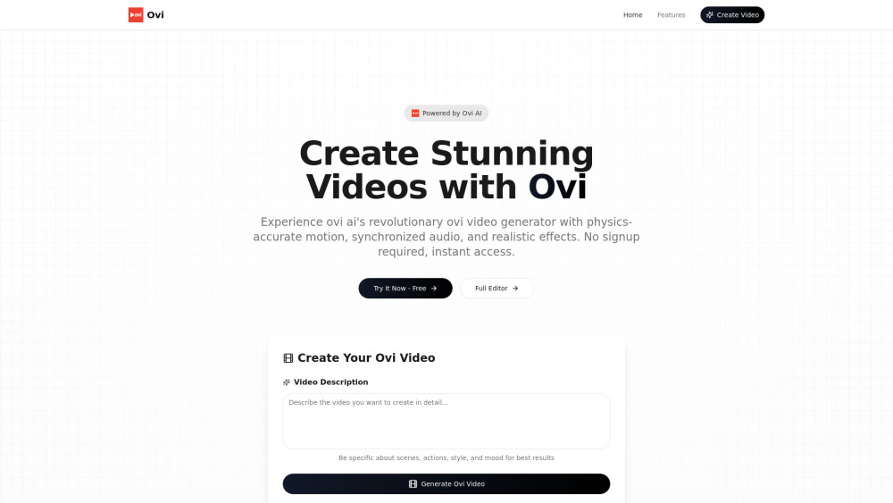 Ovi AI
