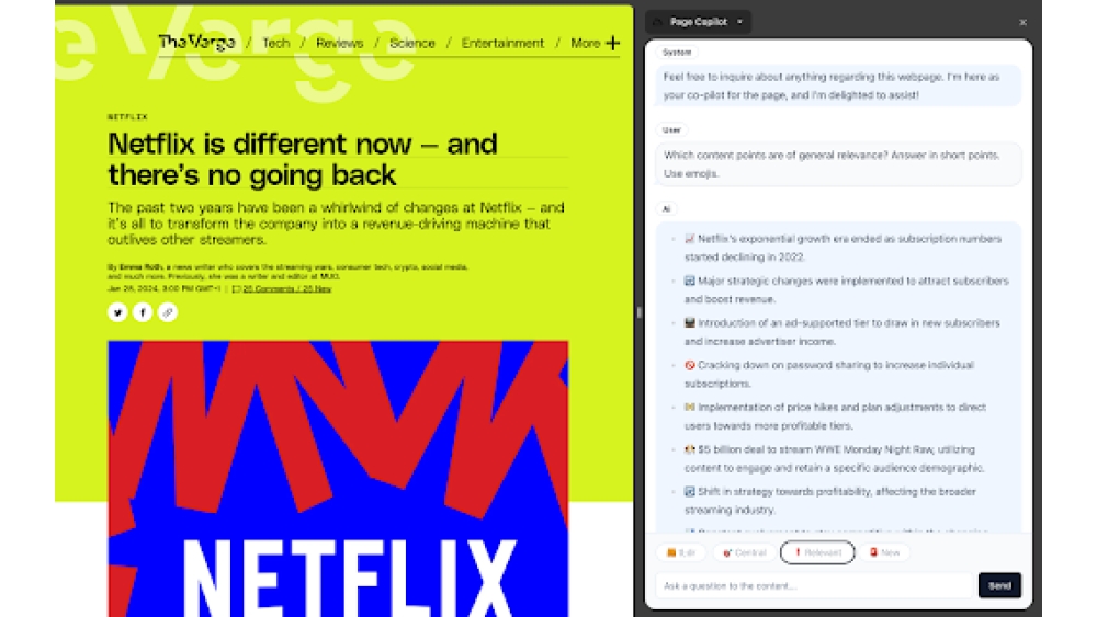 Page Copilot - Chrome Extension