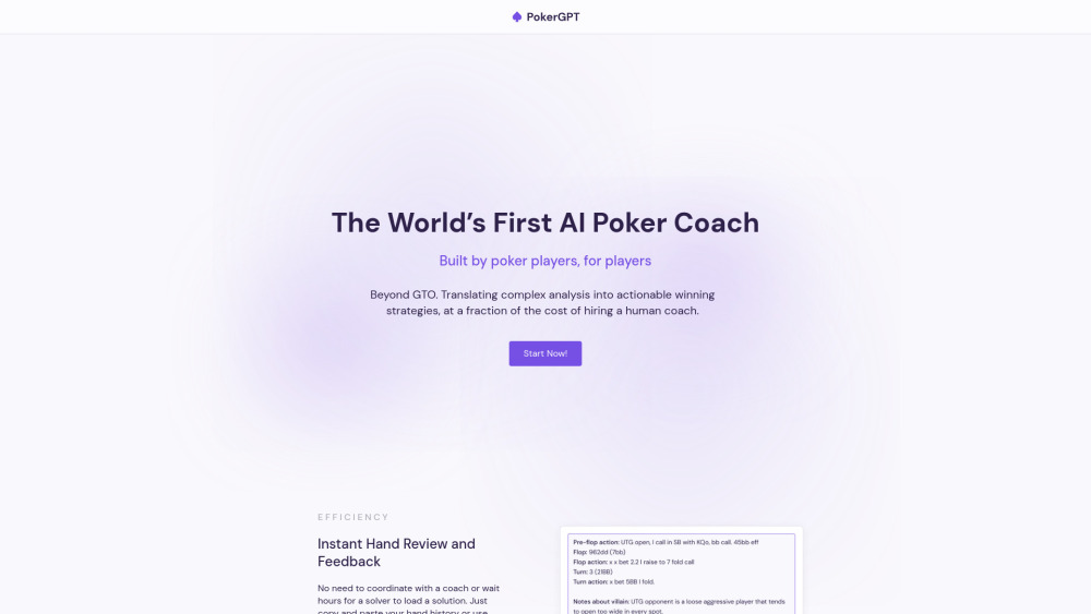 PokerGPT