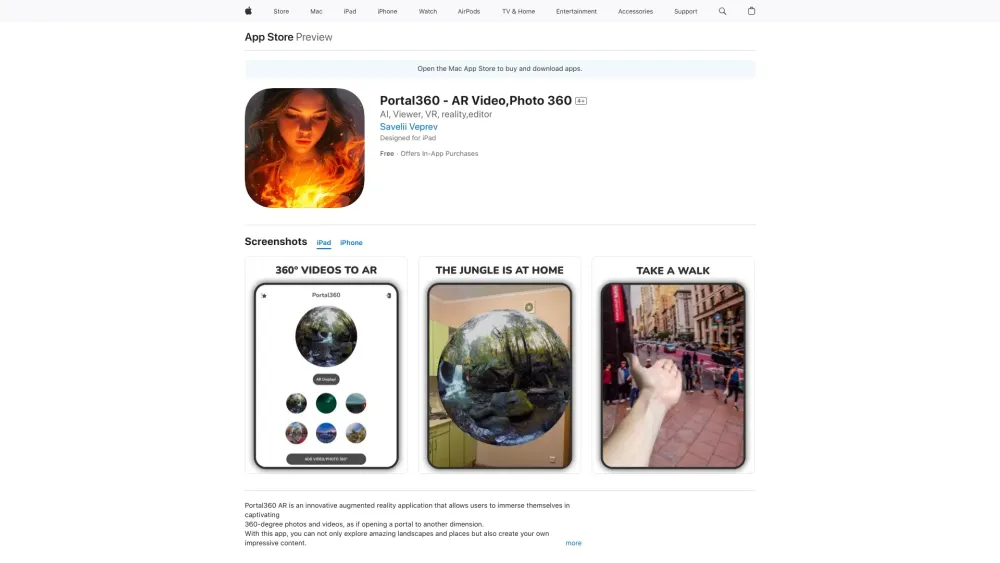 Portal360 - AR Video,Photo 360