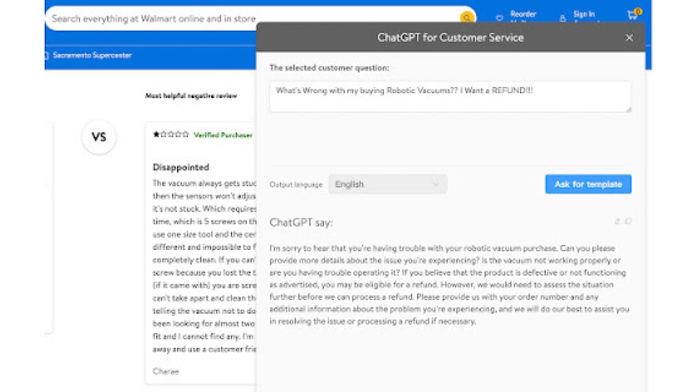 Rakuten | Customer Service Helper - Chrome Extension