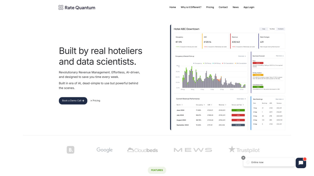 Rate Quantum Revenue Management AI