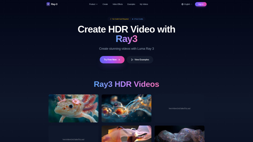 Ray 3 AI