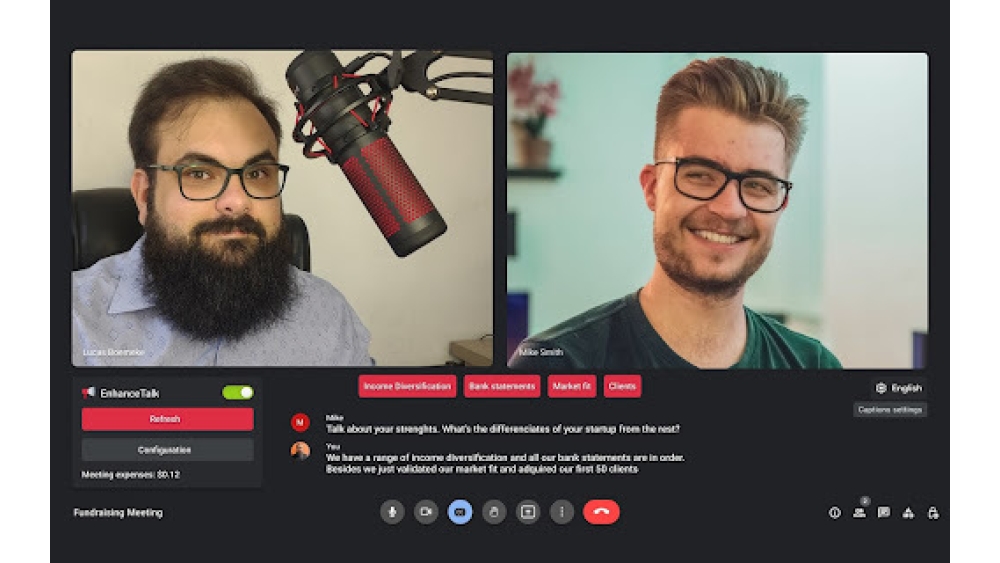 Real-time Transcription Analysis and Keyword Suggestion for Goog