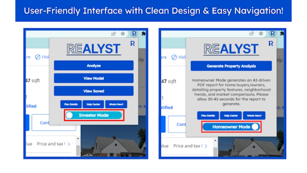 Realyst: Rental Property Calculator for Zillow - Chrome Extensio