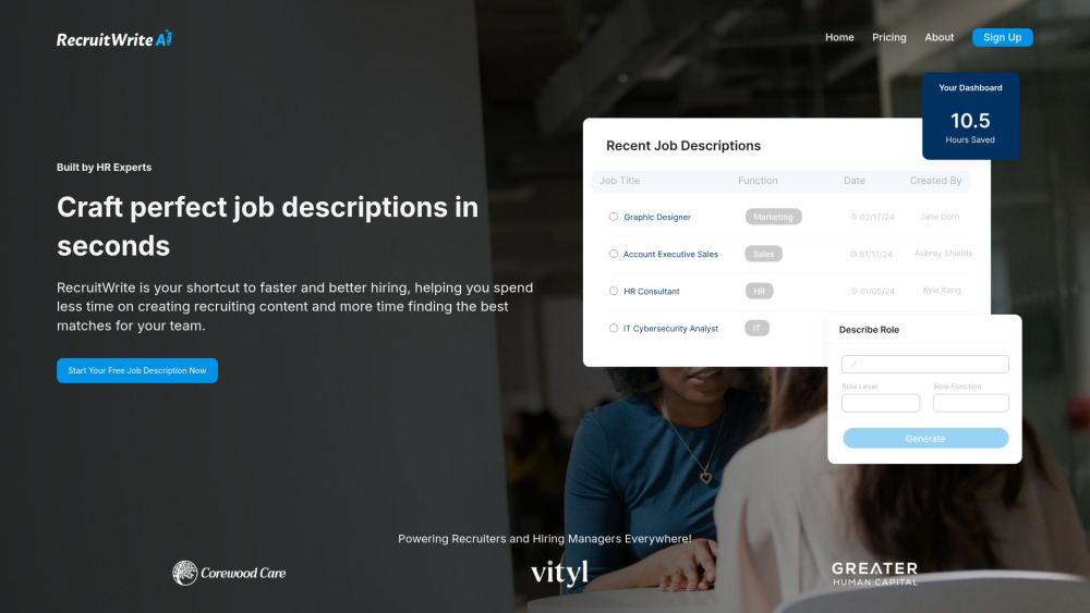 RecruitWrite AI