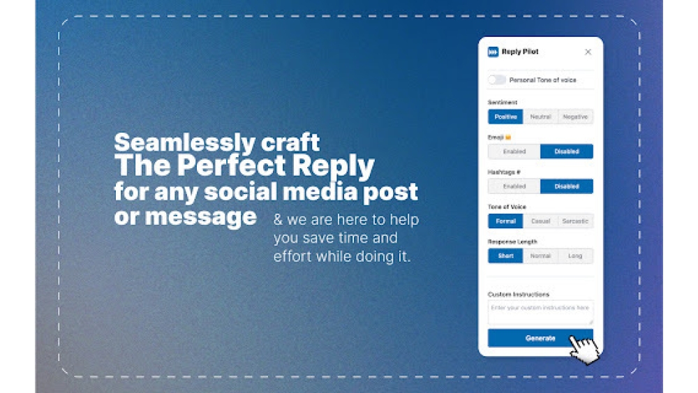 ReplyPilot - Chrome Extension