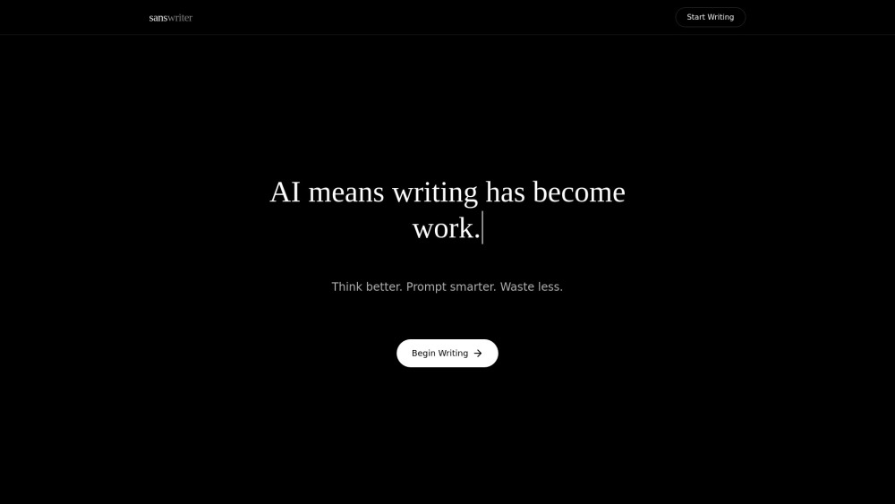 Sans Writer