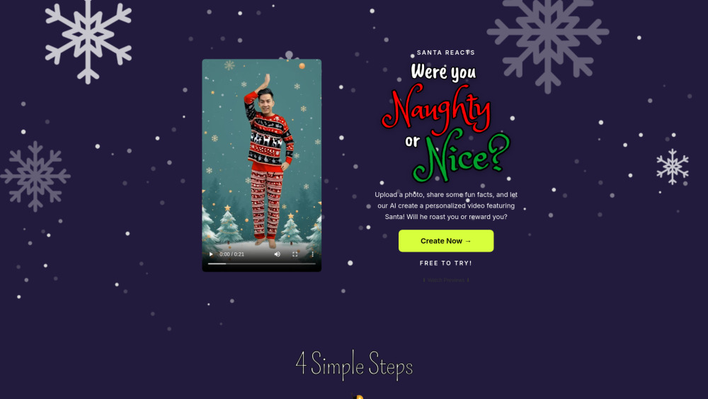 Santa Reacts