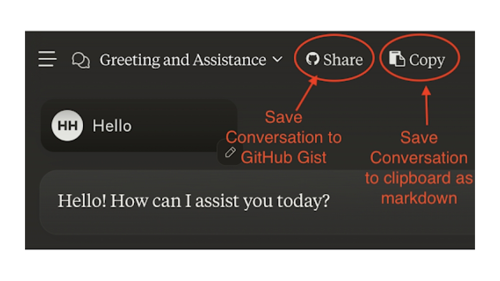 Save Anthropic Claude messages to GitHub Gists - Chrome Extensio