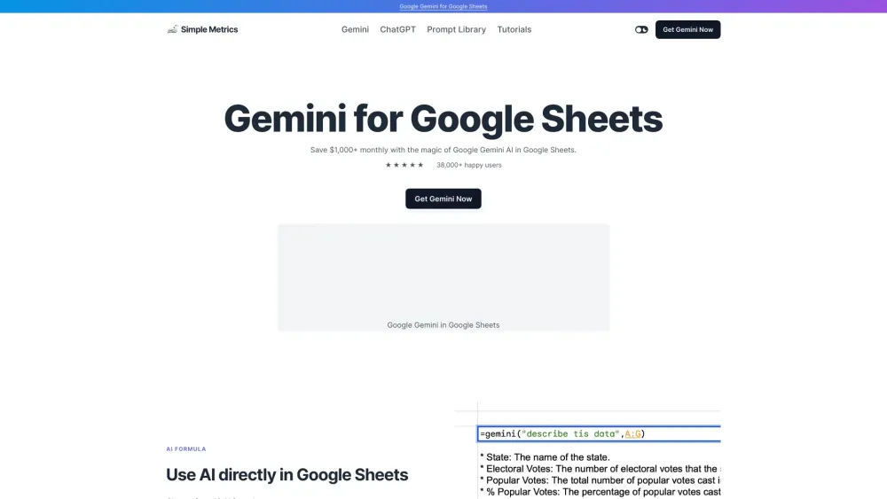 Simple Metrics