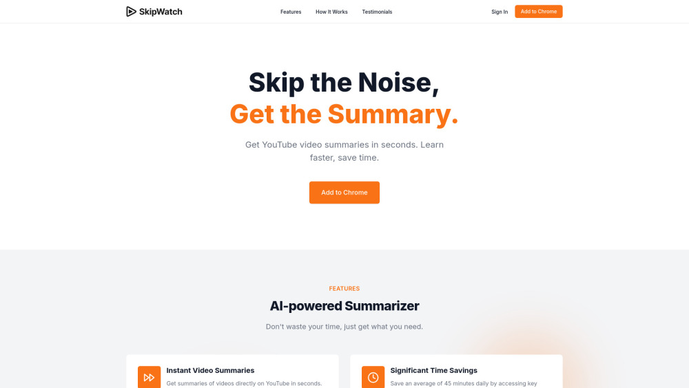 SkipWatch