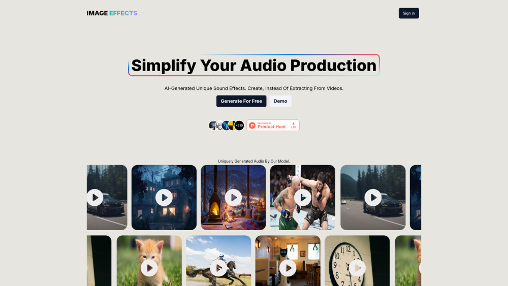 Sound Effects AI