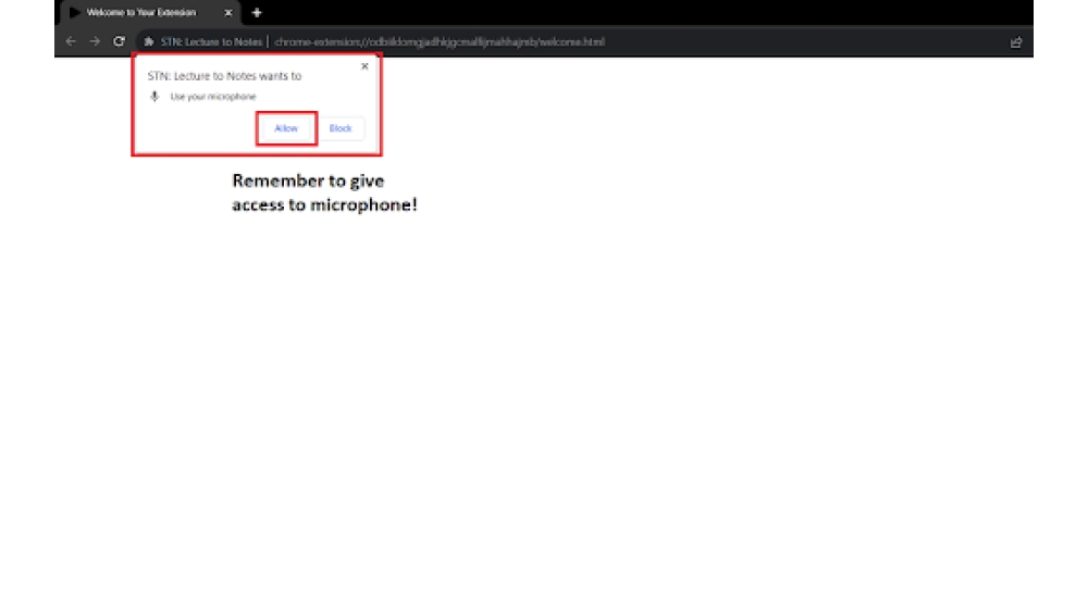 STN - Speech To Notes - Chrome Extension