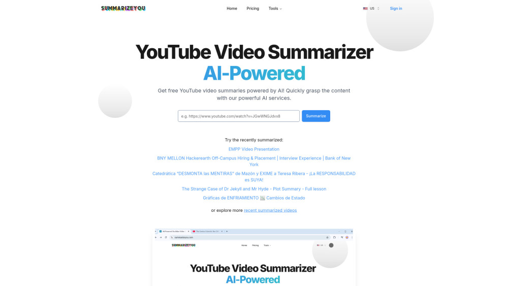 SummarizeYou