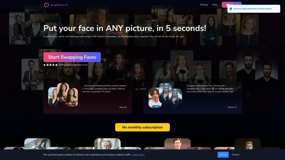 SwapMyFace AI