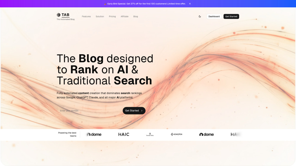 Tab - The Automated Blog