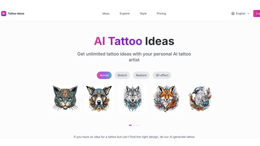 Tattoo Ideas AI
