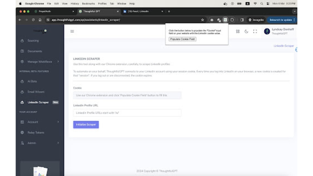 ThoughtfulGPT Extension - Chrome Extension