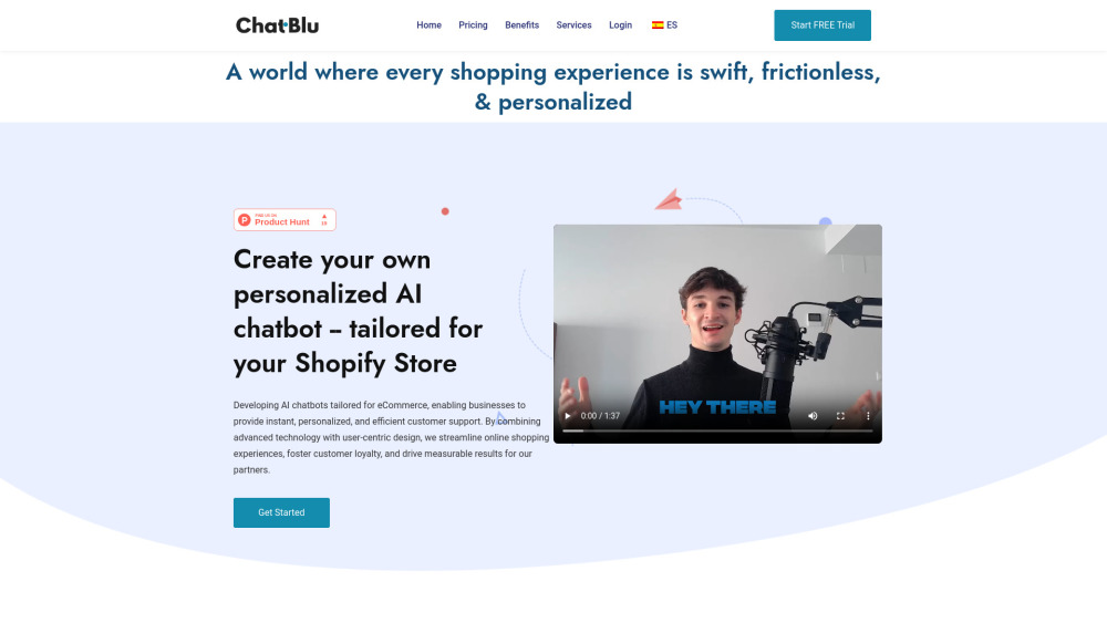 Trainable AI ChatBot Assistant