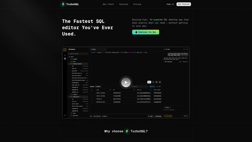 TurboSQL
