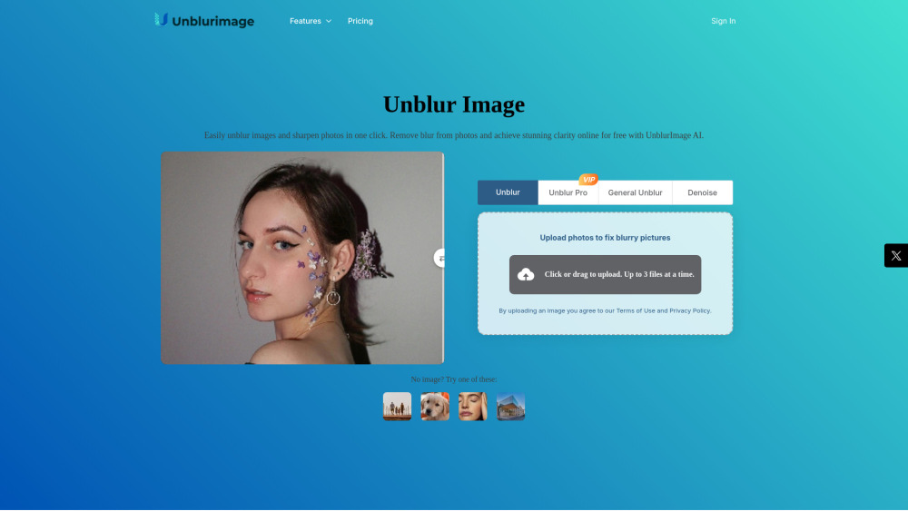 Unblurimage AI