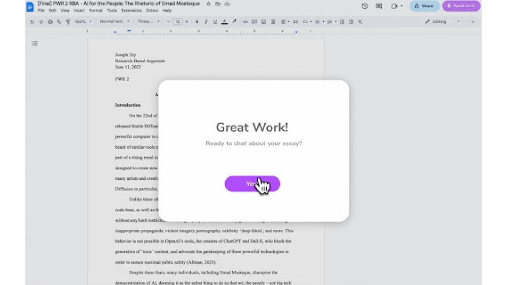 'Uncover your student''s true understanding - Chrome Extension'