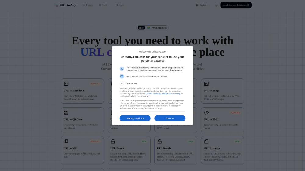 URL to Any