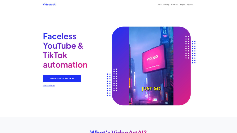 VideoArtAI