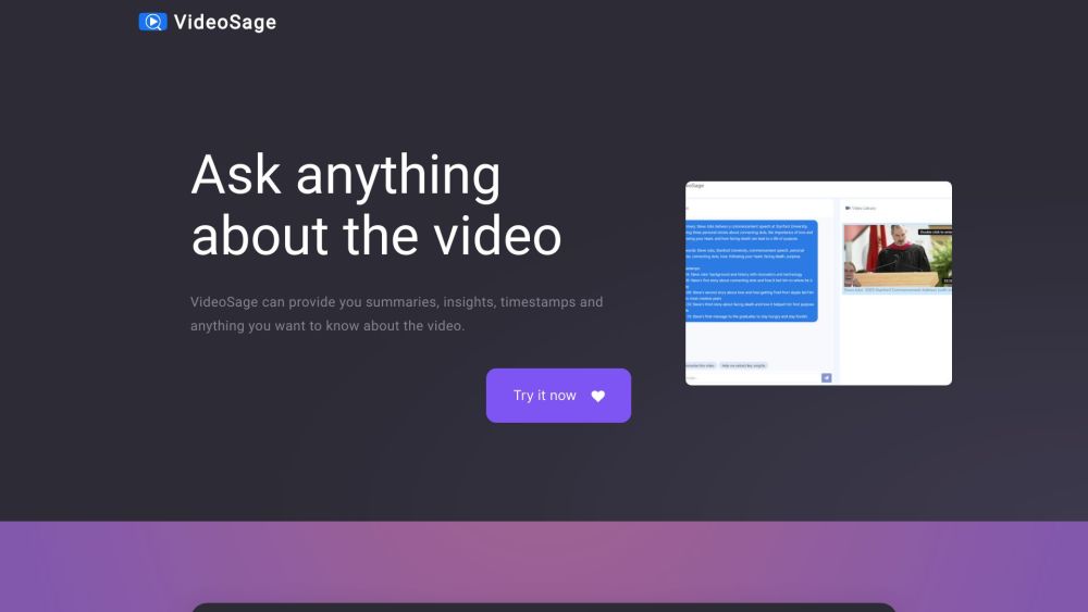 VideoSage AI