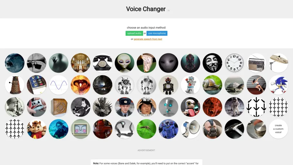Voice Changer .io