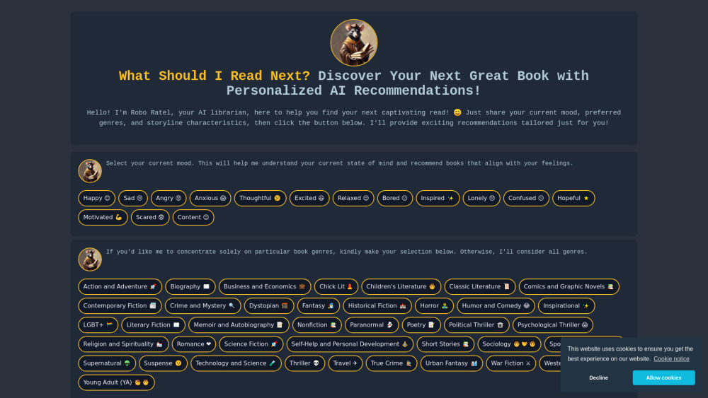 What Should I Read Next?