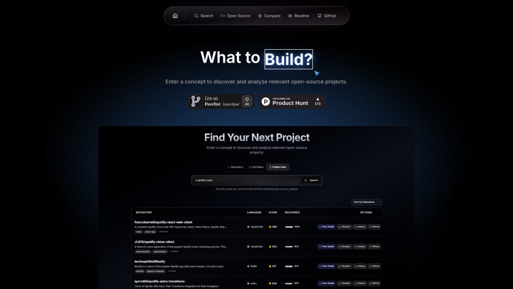What To Build