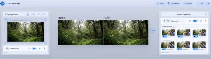 AI Image Extender.io: расширяет фото без кропа и Photoshop, быстро адаптирует под соцсети и баннеры